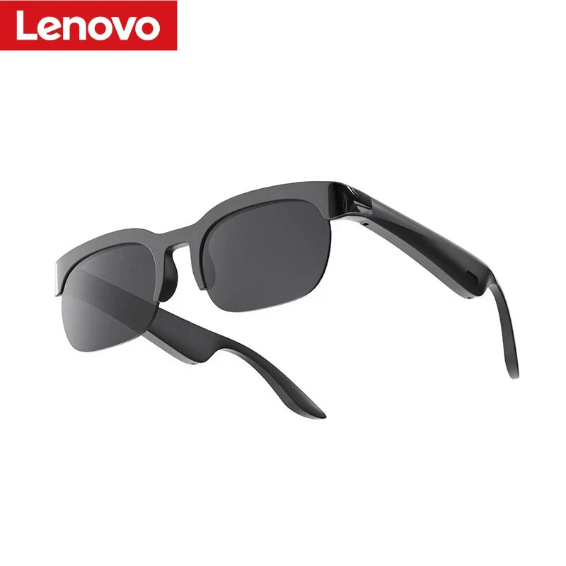 Lunettes Intelligentes Lenovo XG89 – Traduction IA, Bluetooth 5.3, Musique & Appels, Lunettes Connectées
