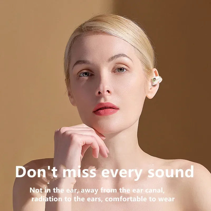 Écouteurs Bluetooth à Conduction Osseuse TWS — Sans Fil, Micro Intégré, Réduction de Bruit | Sport