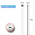 Veilleuse LED sous armoire – Rechargeable USB-C, capteur de mouvement, 10 à 60 cm