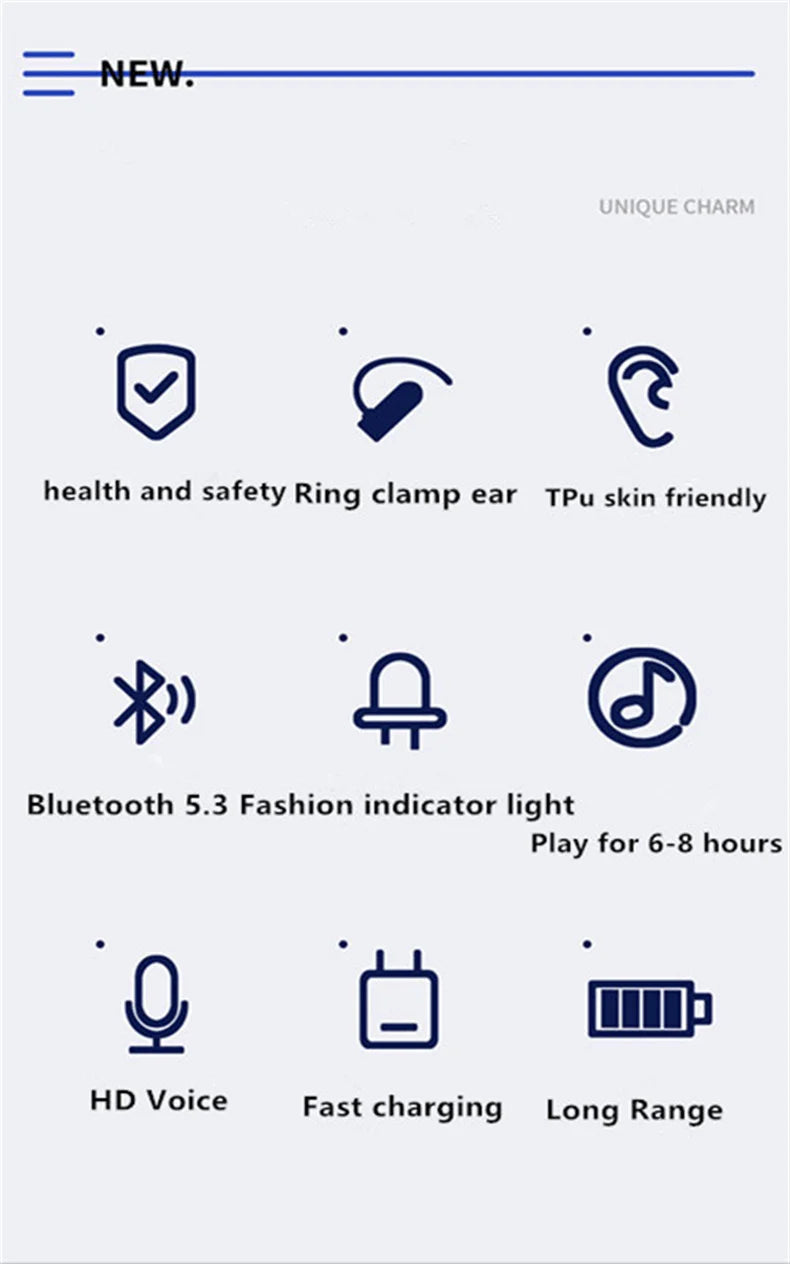 Écouteurs Bluetooth à Conduction Osseuse TWS — Sans Fil, Micro Intégré, Réduction de Bruit | Sport