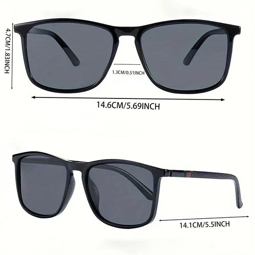 2 paires de lunettes de soleil de cyclisme vintage carrées de luxe pour hommes et femmes, mode, voyage, conduite, pêche, lunettes de soleil pour hommes, protection UV400
