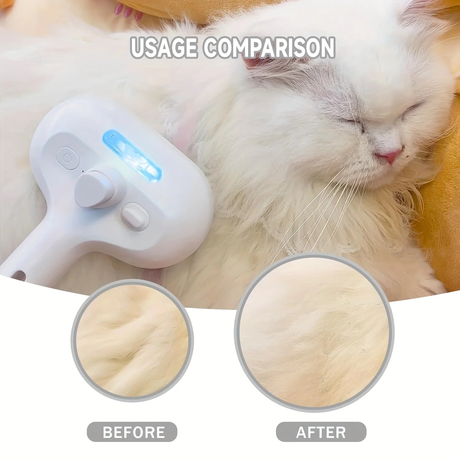 Brosse spray démêlante pour chats & chiens