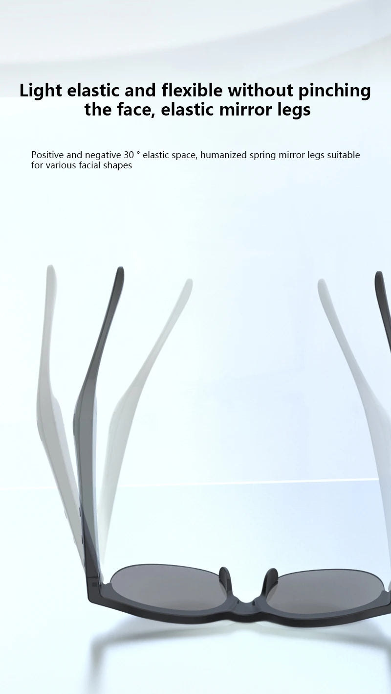 Lunettes Intelligentes Lenovo XG89 – Traduction IA, Bluetooth 5.3, Musique & Appels, Lunettes Connectées