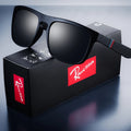 Lunettes de soleil carrées polarisées Ravenisa – UV400, style vintage