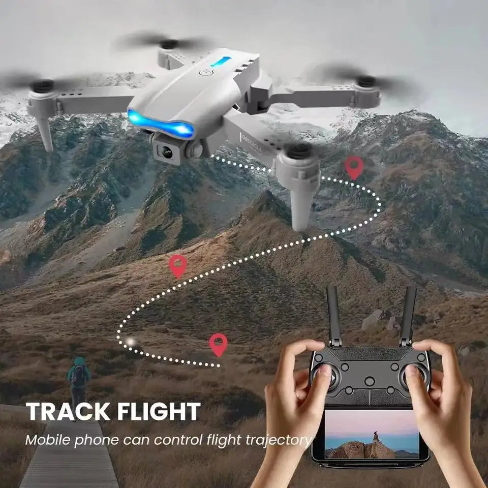 Drone Professionnel E99 4K HD – Caméra Pliable, WiFi FPV, Photographie Aérienne, Quadrirotor RC