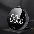 DINRGO minuterie de cuisine magnétique minuterie numérique compte à rebours manuel minuterie rotative minuterie de cuisson mécanique chronomètre de douche de cuisson