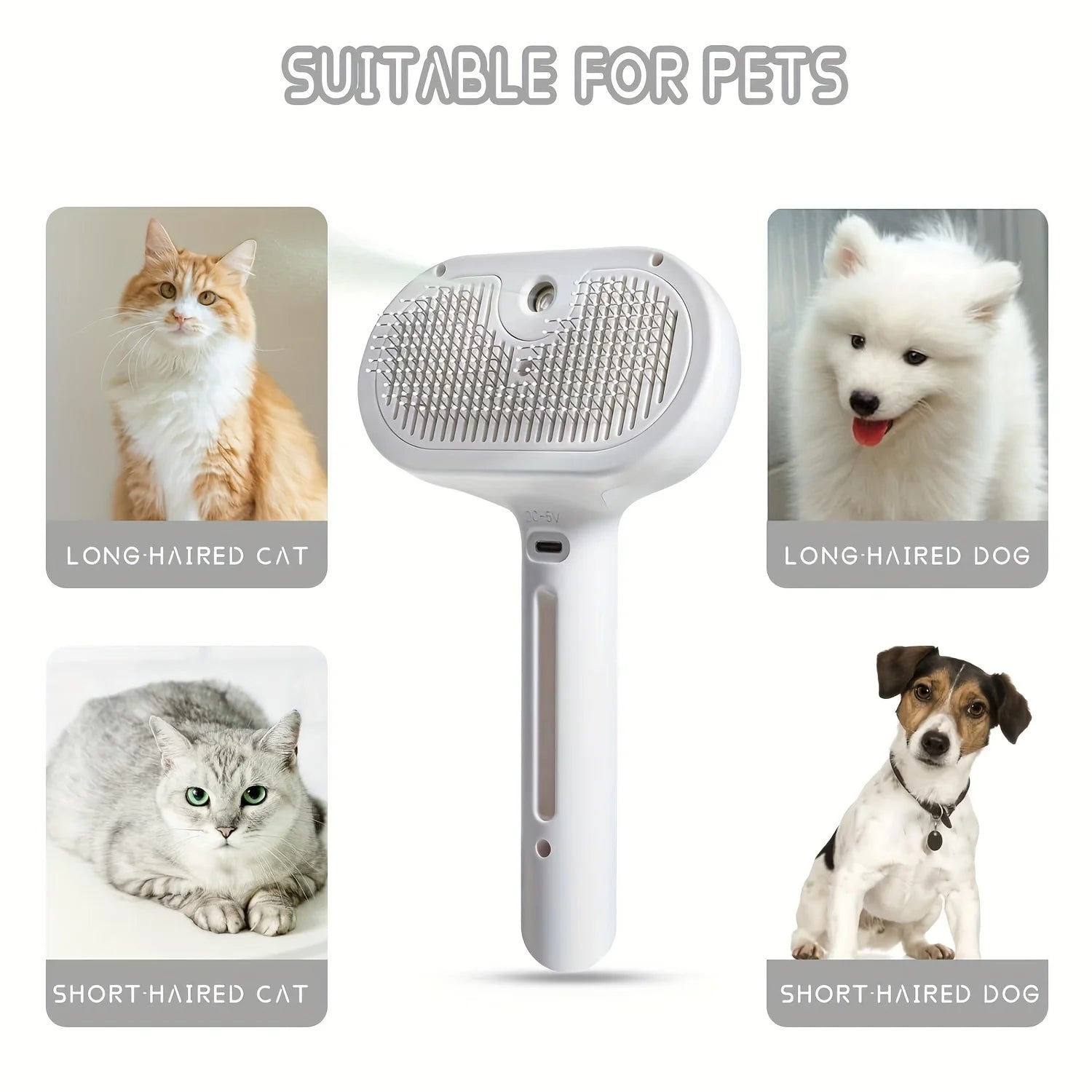 Brosse spray démêlante pour chats & chiens